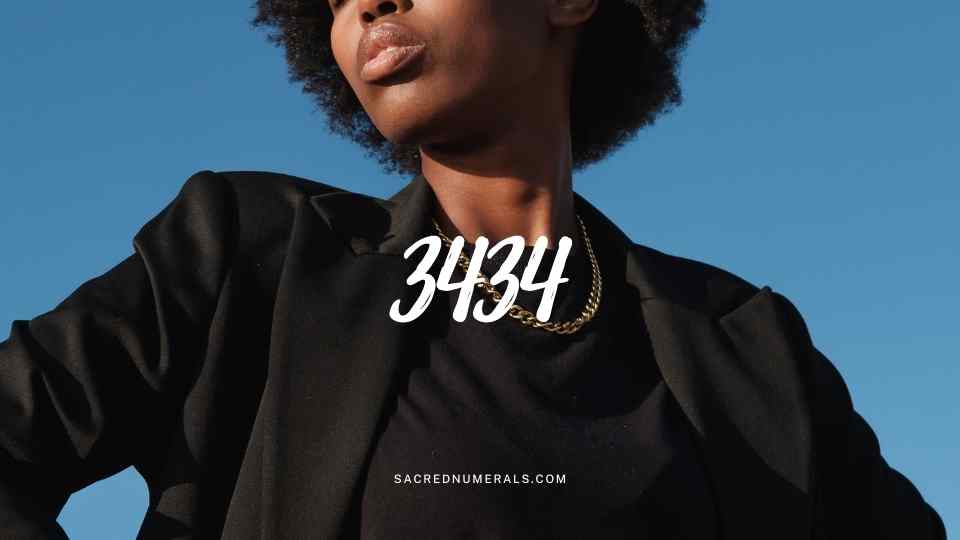 天使數字3434