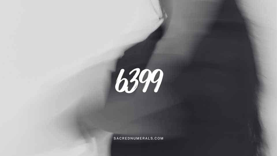 天使數字6399