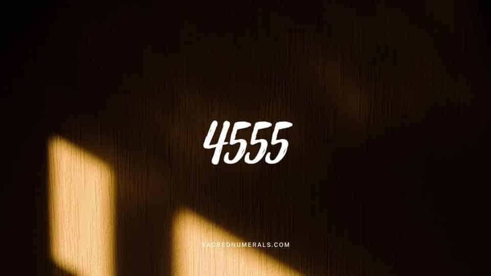 天使數字4555